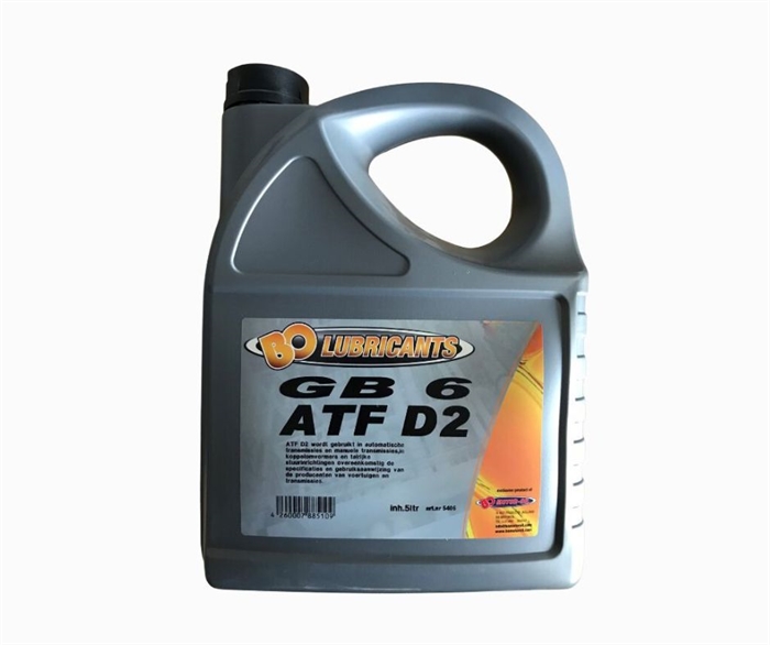 Bo GB 6 ATF D2 5 liter, Gearkasseolie