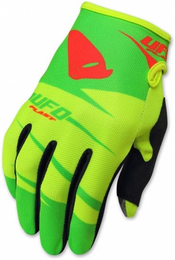 UFO Hydra MX junior handske  - Gul / grøn 