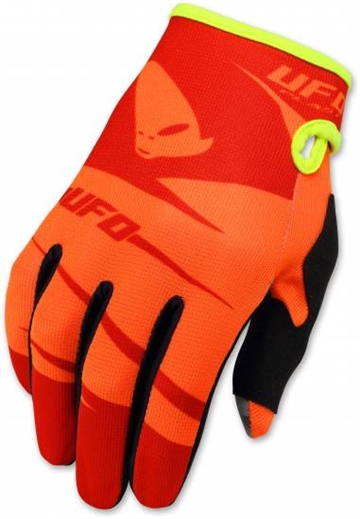 UFO Hydra MX Junior handske - Orange / rød 