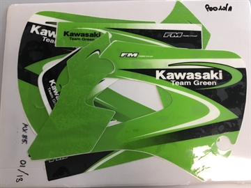 Stickers Kawasaki KX 85 årgang 2001 - 2013