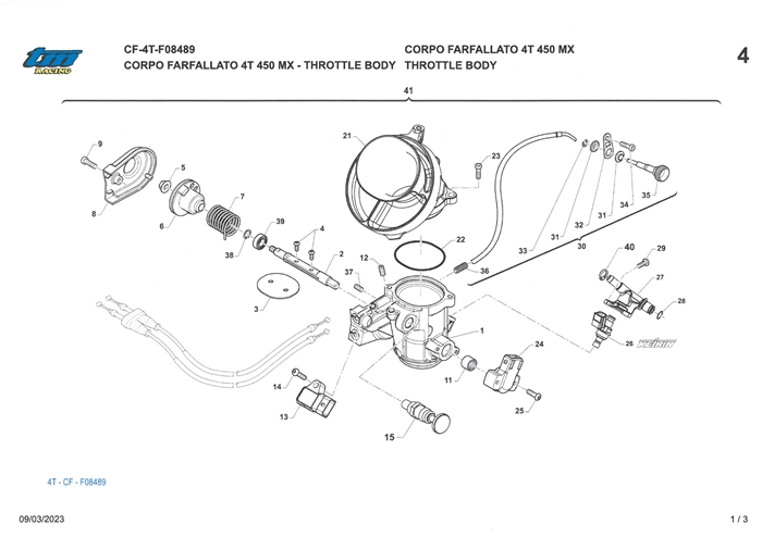 Karburator CF-4T-F08489