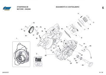 Motorblok - pakninger og membran