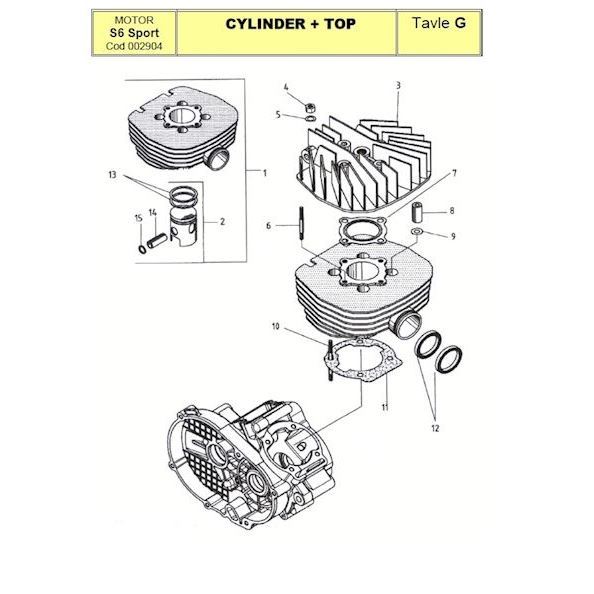 S6-S - Cylinder + top