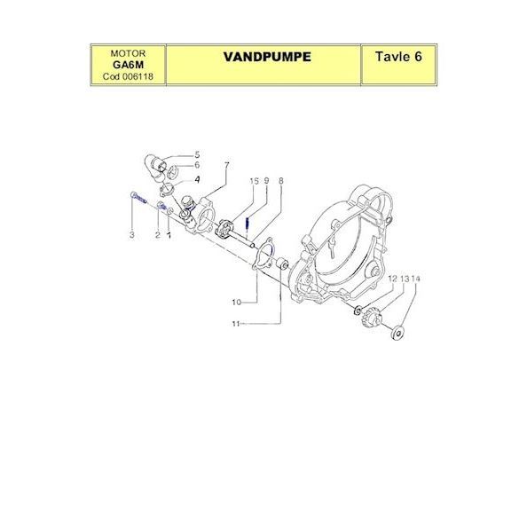 GA6M - Vandpumpe