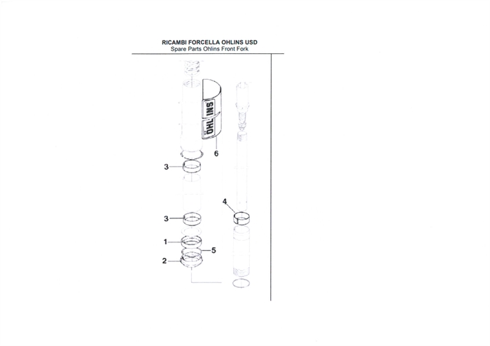 Forgaffel Ohlins