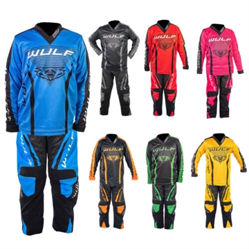 Wulfsport Linear Cross buks og jersey - junior 