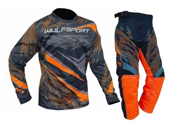 Wulfsport Warhammer Junior Crossbuks og bluse  - Orange 