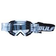 Wulfsport Roll Off Brille 36mm-  Sort / Hvid 