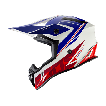 Crosshjelm CMS XR-7 PRO BOOST BLUE & RED